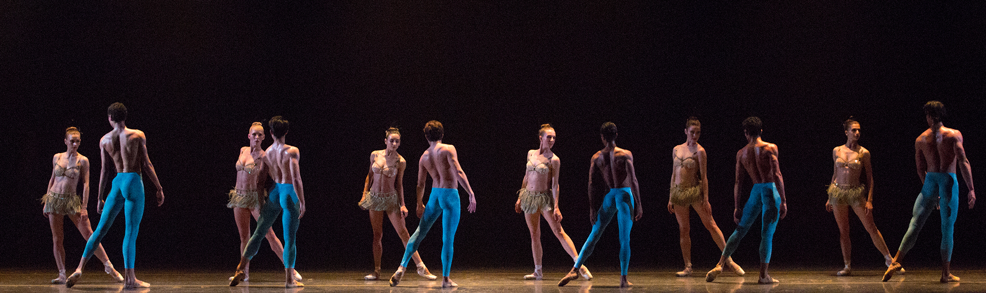 Ballet Arizona dancers in Ib Andersen's "Rio." Photograph by Alexander Iziliaev.