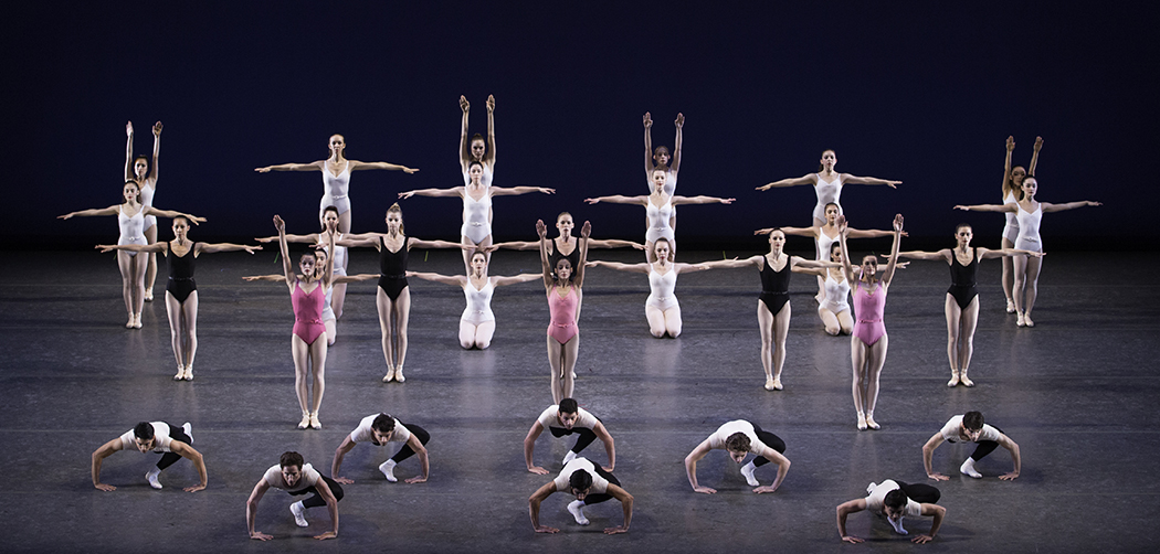 Ballet Arizona dancers in "Symphony in Three Movements." Choreography by George Balanchine. Photo by Alexander Iziliaev.