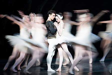 Ballet Arizona's Swan Lake. Choreography by Ib Andersen. Photo by Alexander Iziliaev.