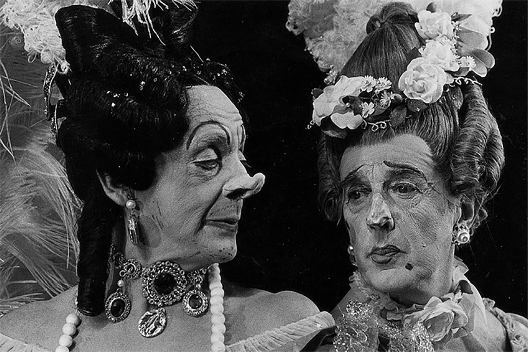 Robert Helpmann and Frederick Ashton as the Stepsisters in Cinderella © Donald Southern/ROH 1948