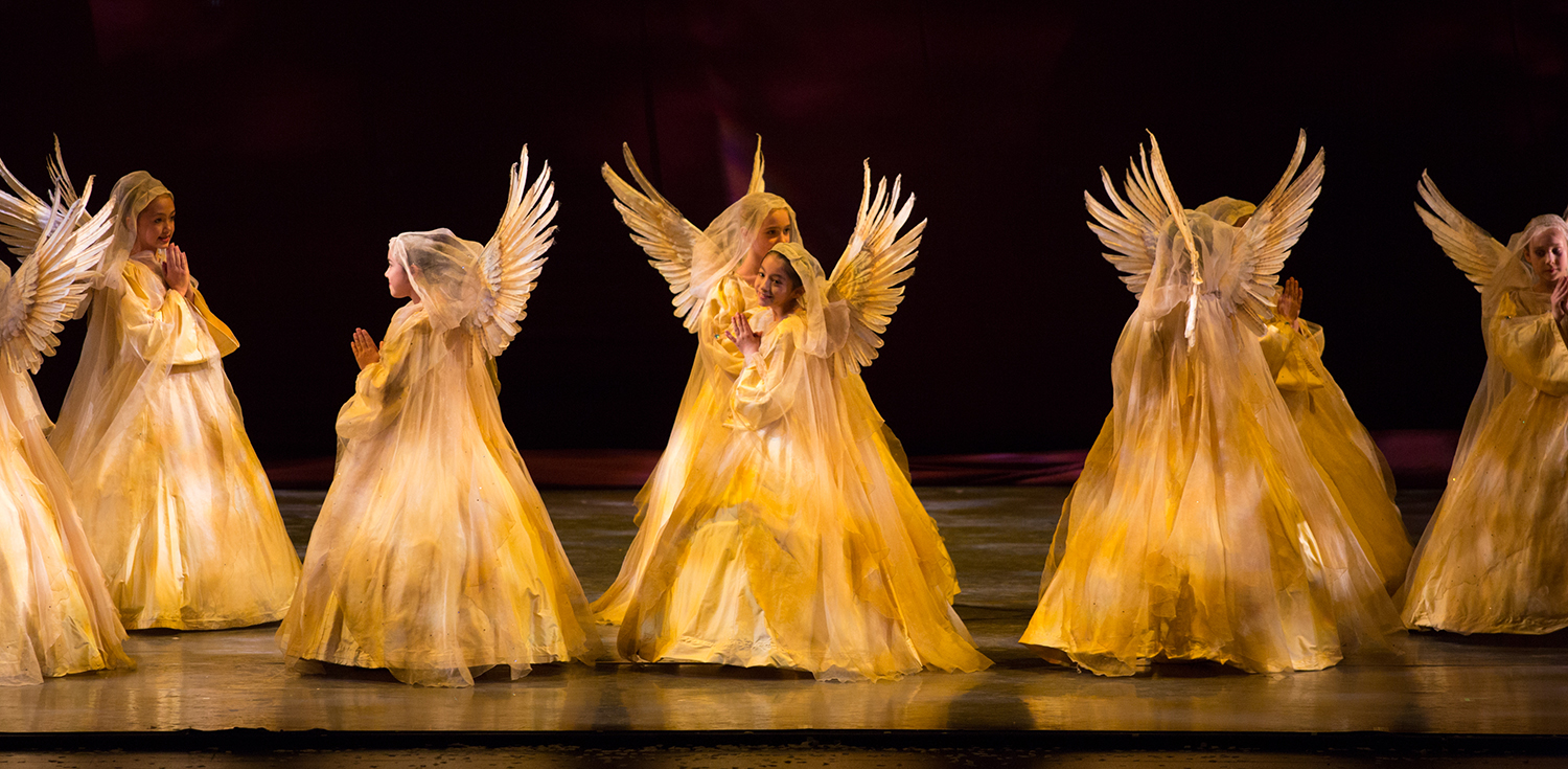 Angels in Ballet Arizona's The Nutcracker. Photo by Rosalie O'Connor.