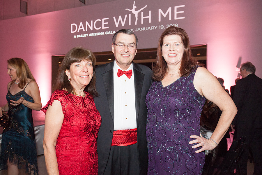 Honorary Chairs Rose & Harry Papp and Executive Director Samantha Turner. Photo by Haute Photography.
