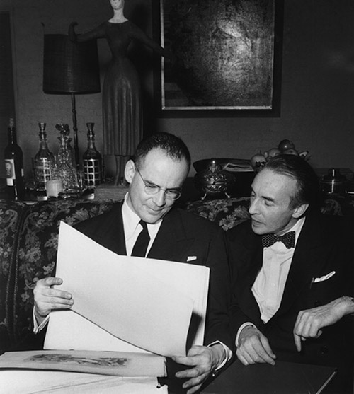 Lincoln Kirstein, George Balanchine.