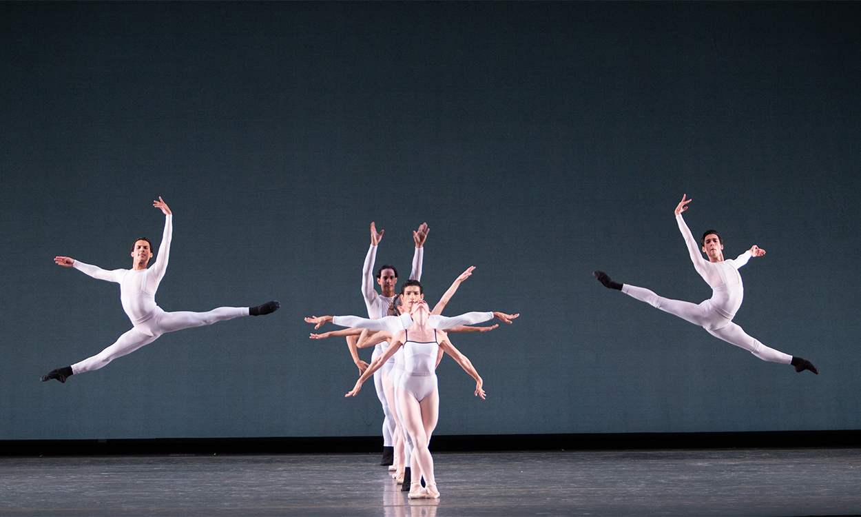 Ballet Arizona dancers in Justin Peck's "In Creases." Photo by Alexander Iziliaev.