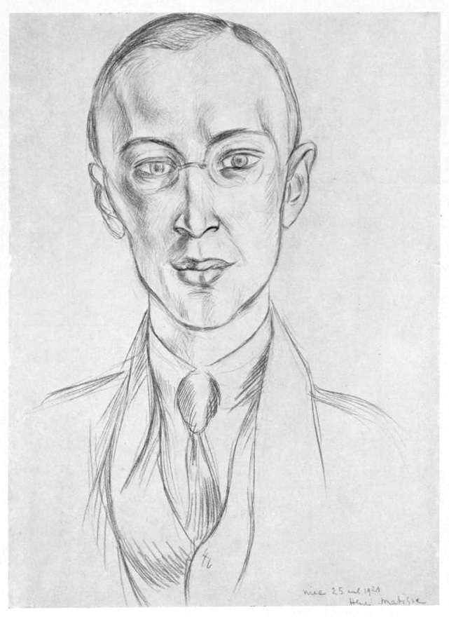 Sketch of Sergei Prokofiev-image